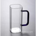 creative colored square drinking glass set